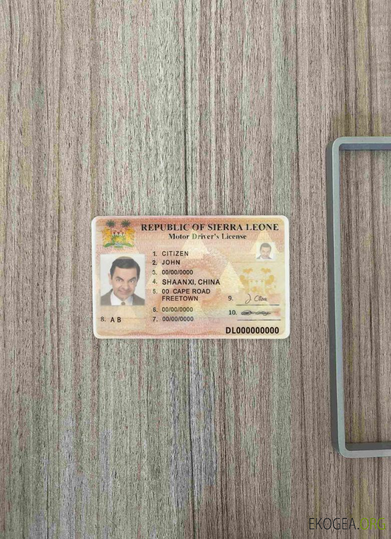 Sierra Leone DL photolook AVANT